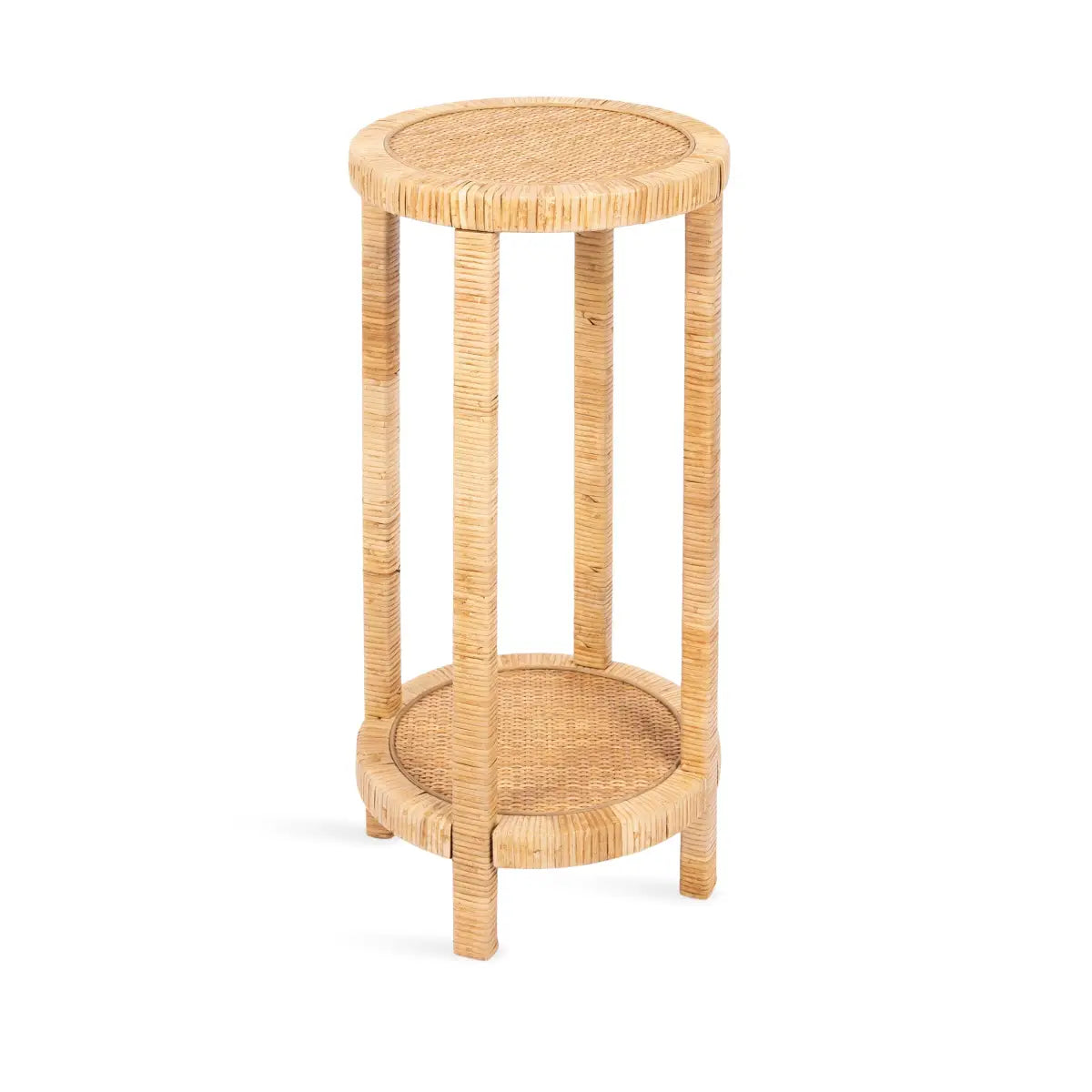 Rafina Rattan Round Table - Natural / 12x12x28 - kateandlaurel