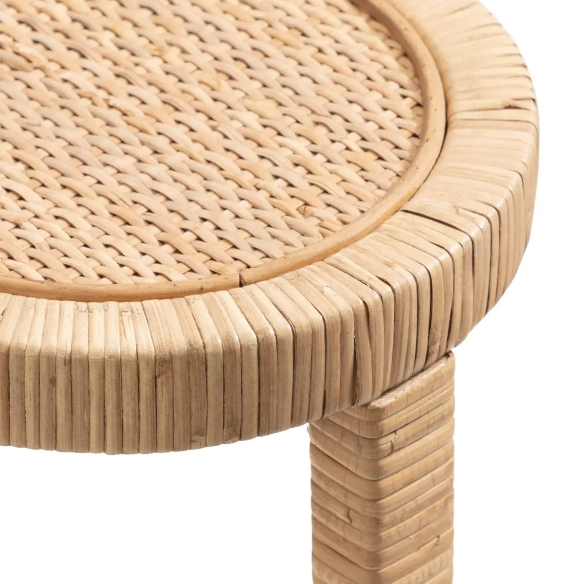 Rafina Rattan Round Table - kateandlaurel