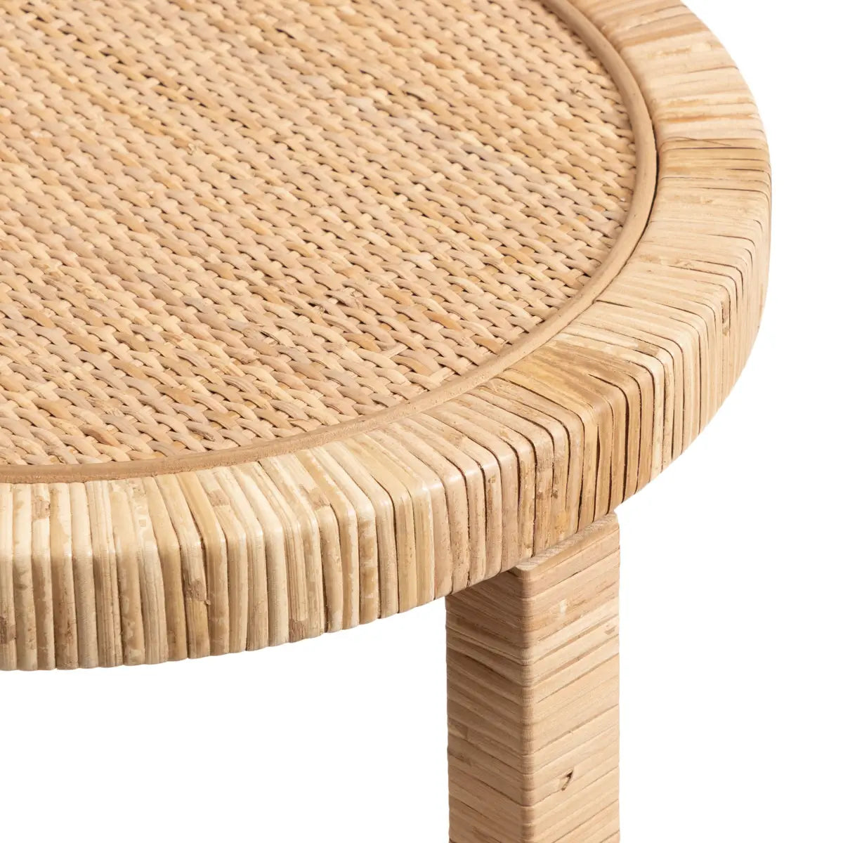 Rafina Rattan Round Table - kateandlaurel