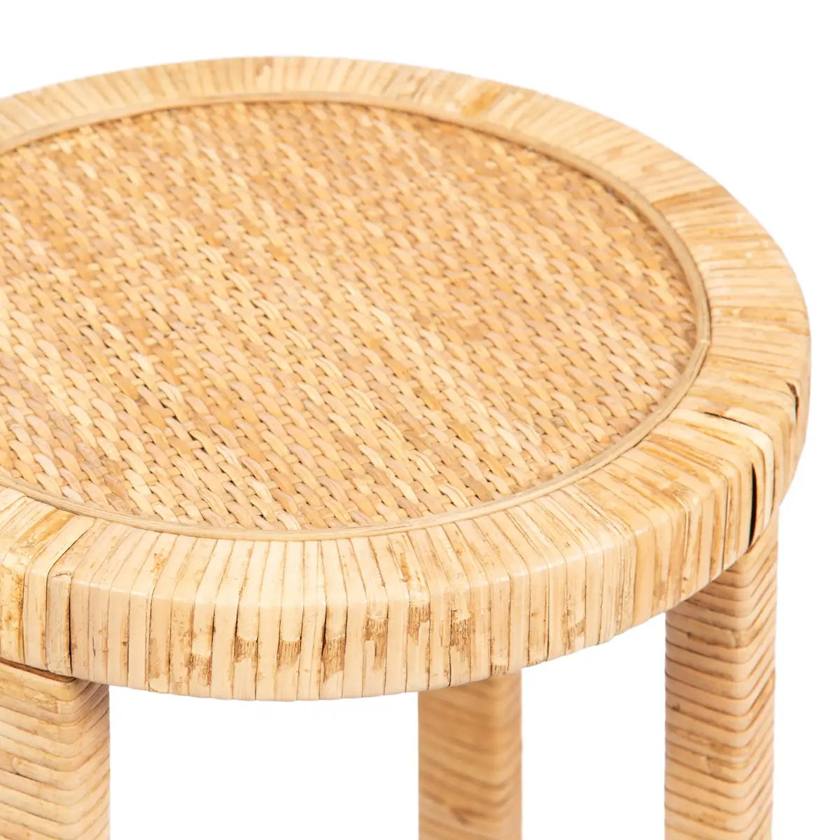 Rafina Rattan Round Table - kateandlaurel