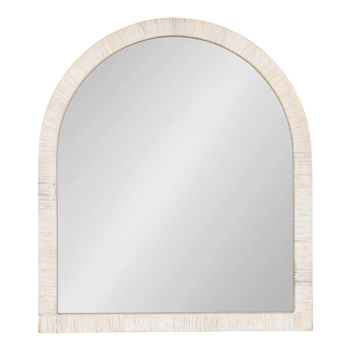 Rahfy Rattan Arch Framed Wall Mirror - kateandlaurel