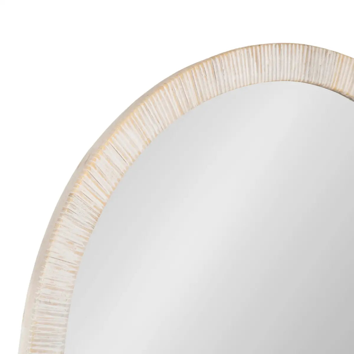 Rahfy Rattan Arch Framed Wall Mirror - kateandlaurel
