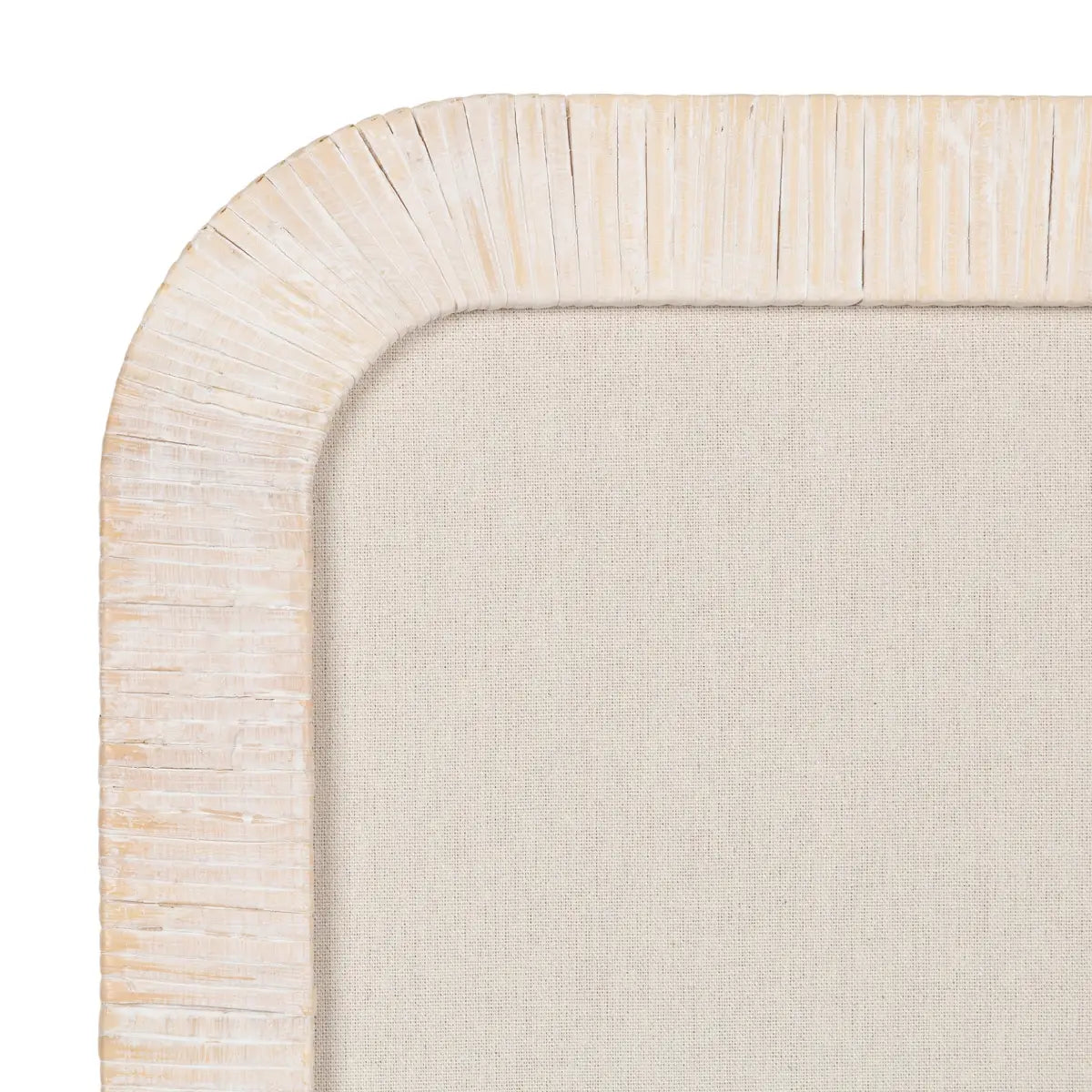 Rahfy Rattan Fabric Pinboard or Bulletin Board - kateandlaurel