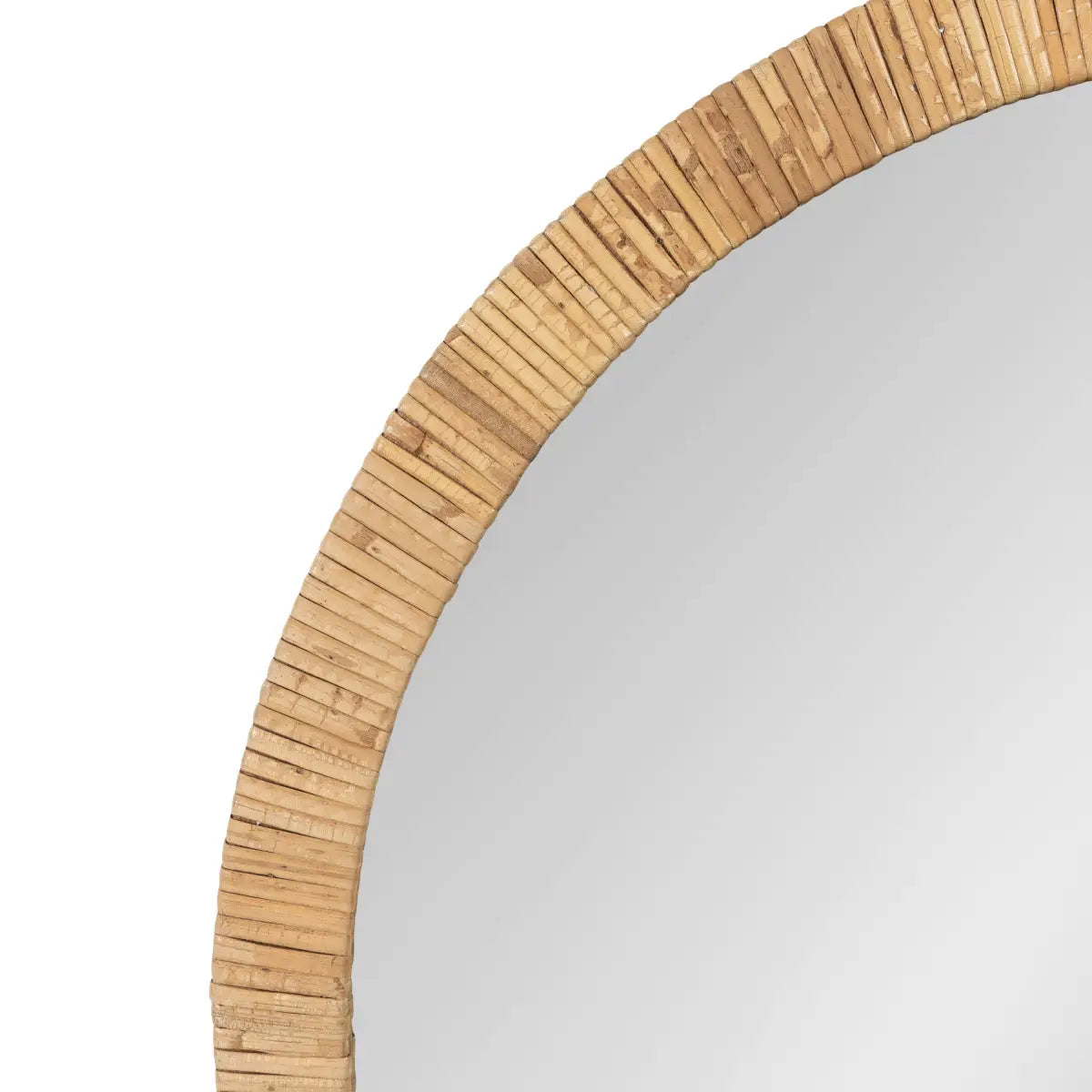 Rahfy Round Framed Wall Mirror - kateandlaurel
