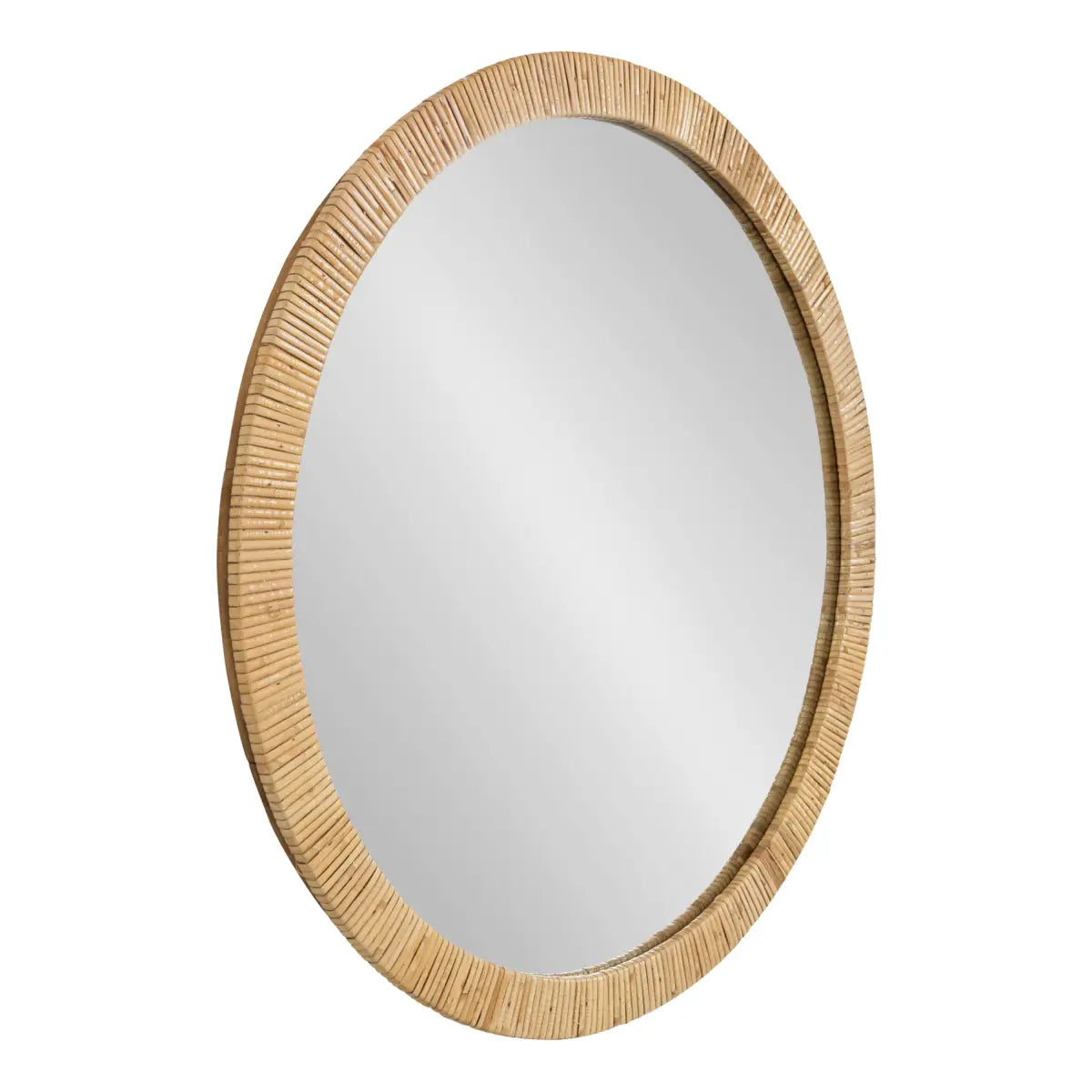 Rahfy Round Framed Wall Mirror - kateandlaurel
