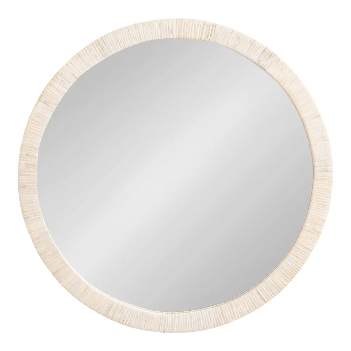 Rahfy Round Framed Wall Mirror - kateandlaurel