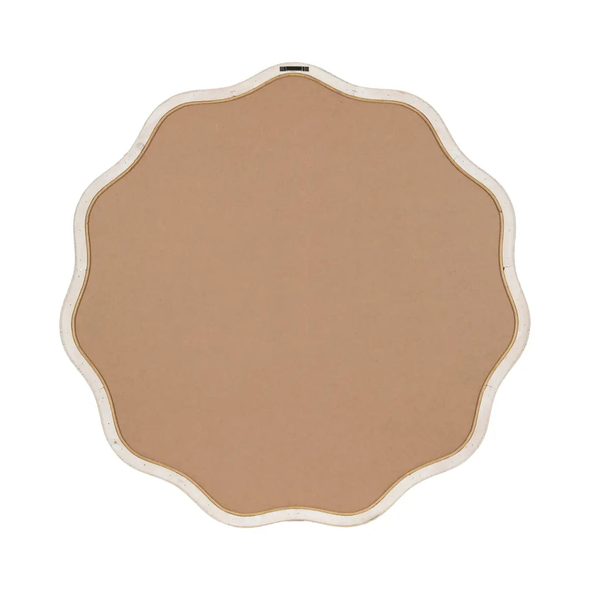 Rahfy Scallop Edge Rattan Wall Mirror - kateandlaurel
