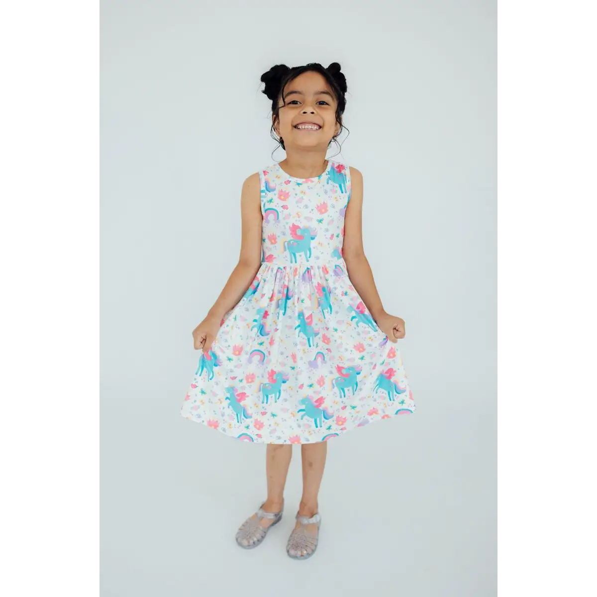 Rainbow Meadows Tank Twirl Dress - Mila & Rose ®