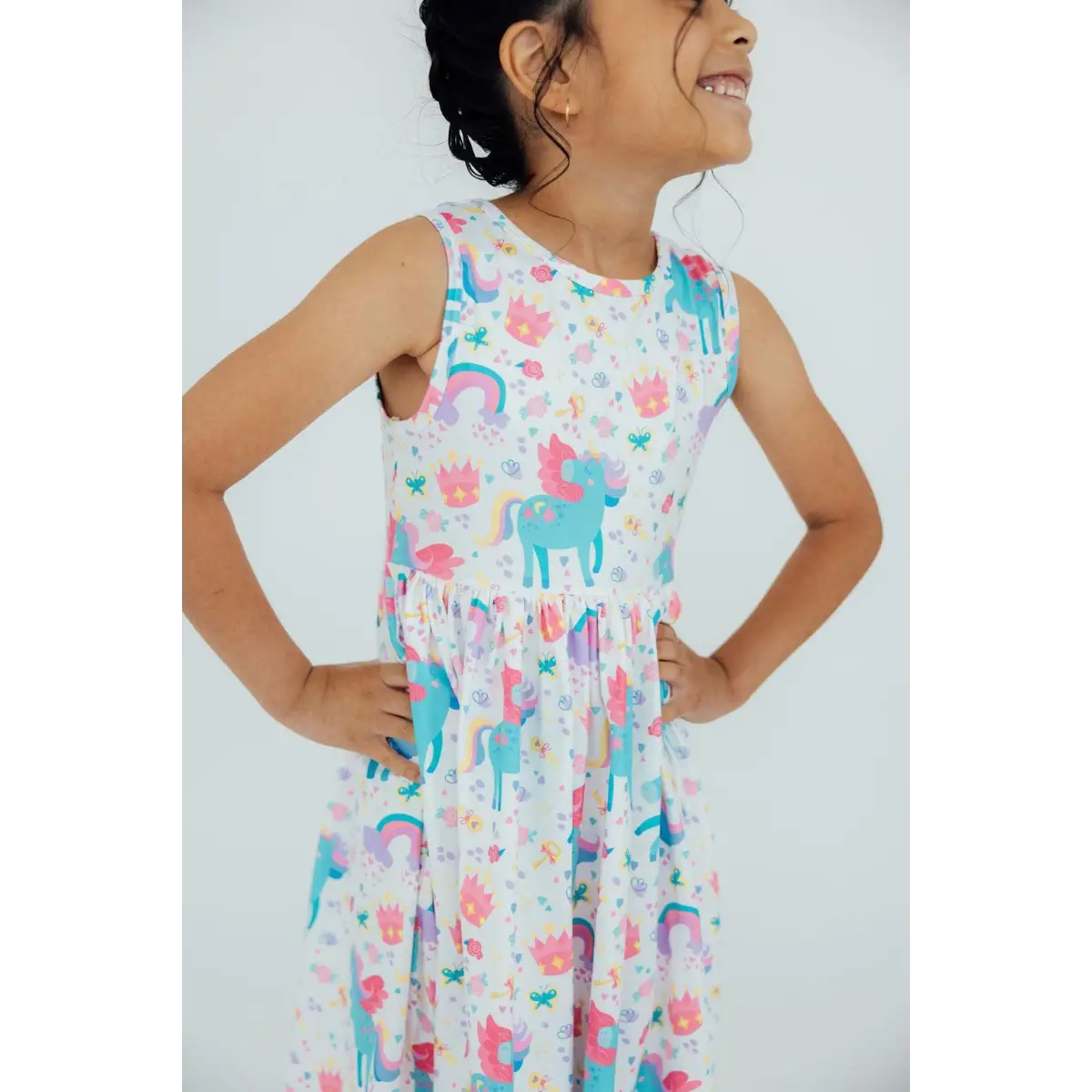 Rainbow Meadows Tank Twirl Dress - Mila & Rose ®