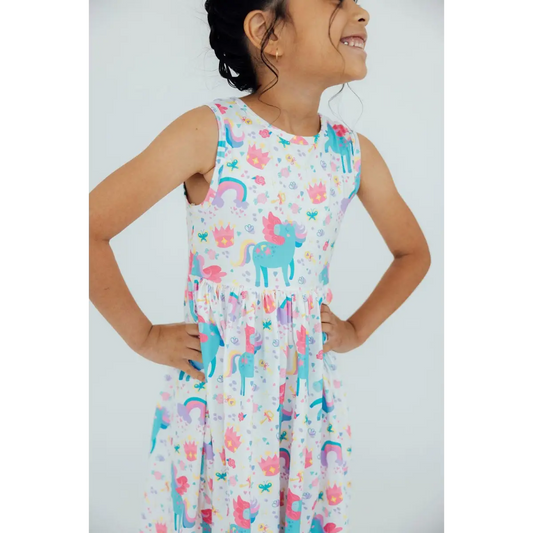 Rainbow Meadows Tank Twirl Dress - Mila & Rose ®