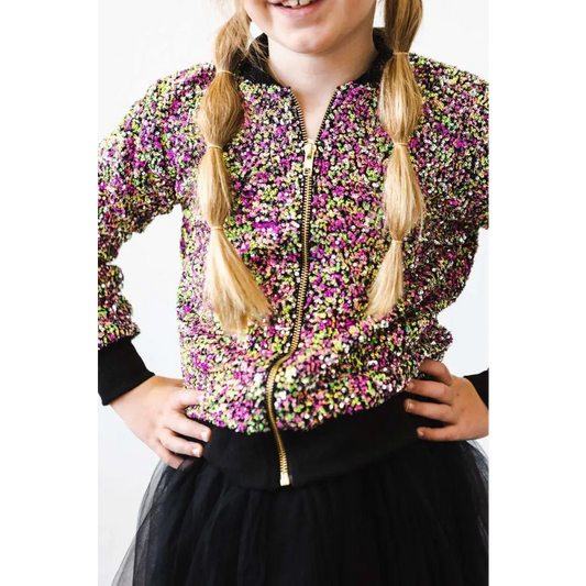 Rainbow Sequin Jacket - Mila & Rose ®