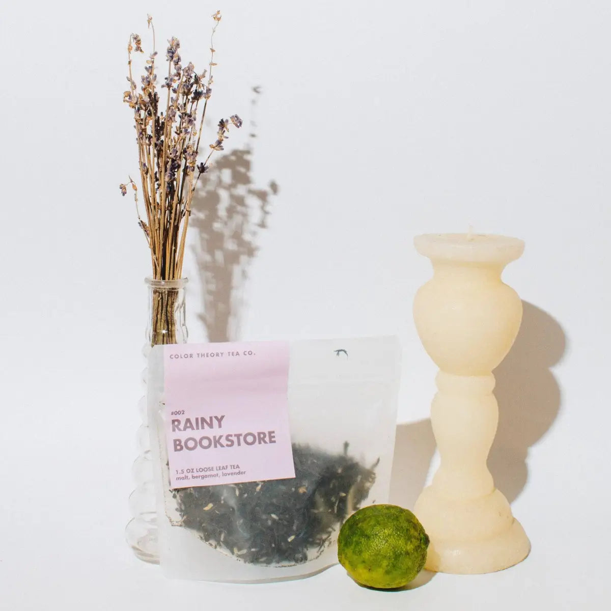 Loose Leaf Tea - Rainy Bookstore - Earl Grey Lavender - Color Theory Tea Co.