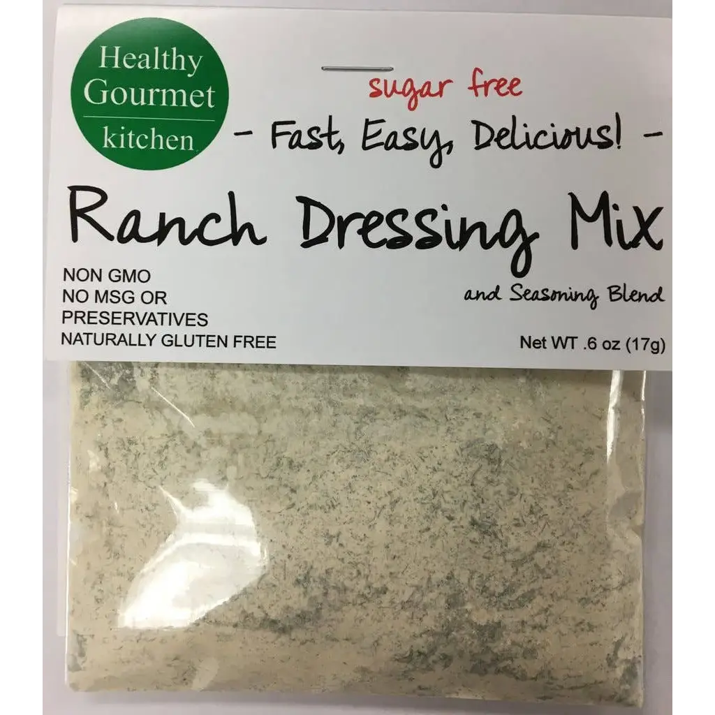 Dip Mix - Ranch Dressing and Seasoning - Healthy Gourmet Kitchen