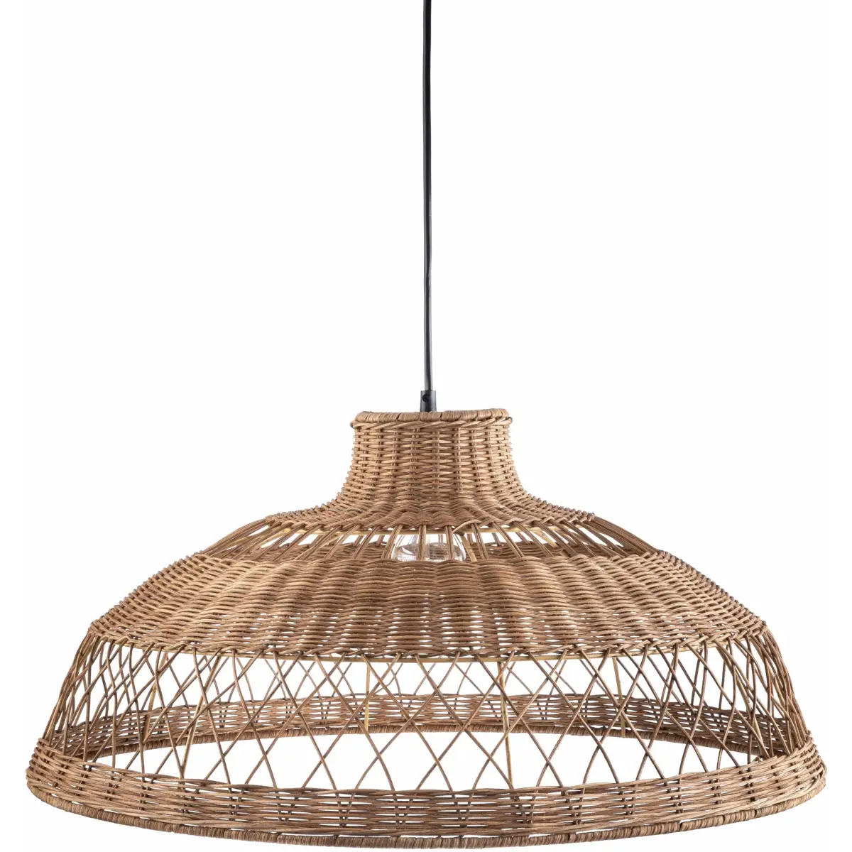 Rattan Woven Pendant Light - Boutique Rugs