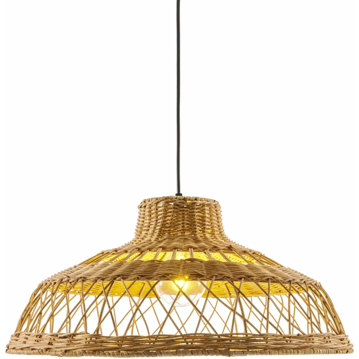 Rattan Woven Pendant Light - Boutique Rugs