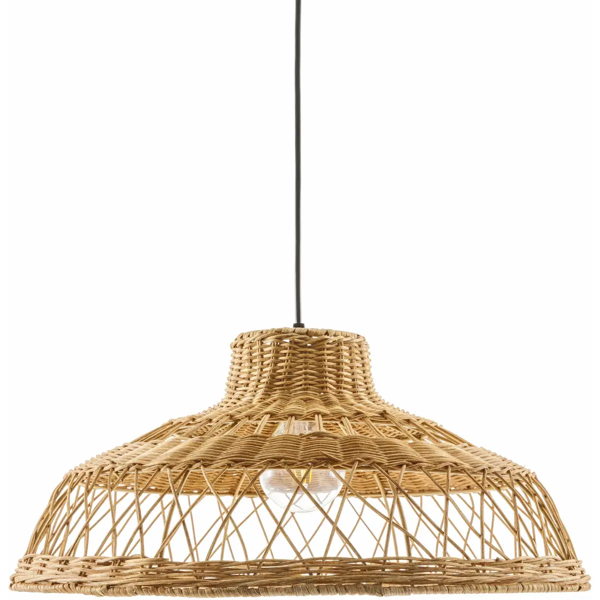 Rattan Woven Pendant Light - Boutique Rugs