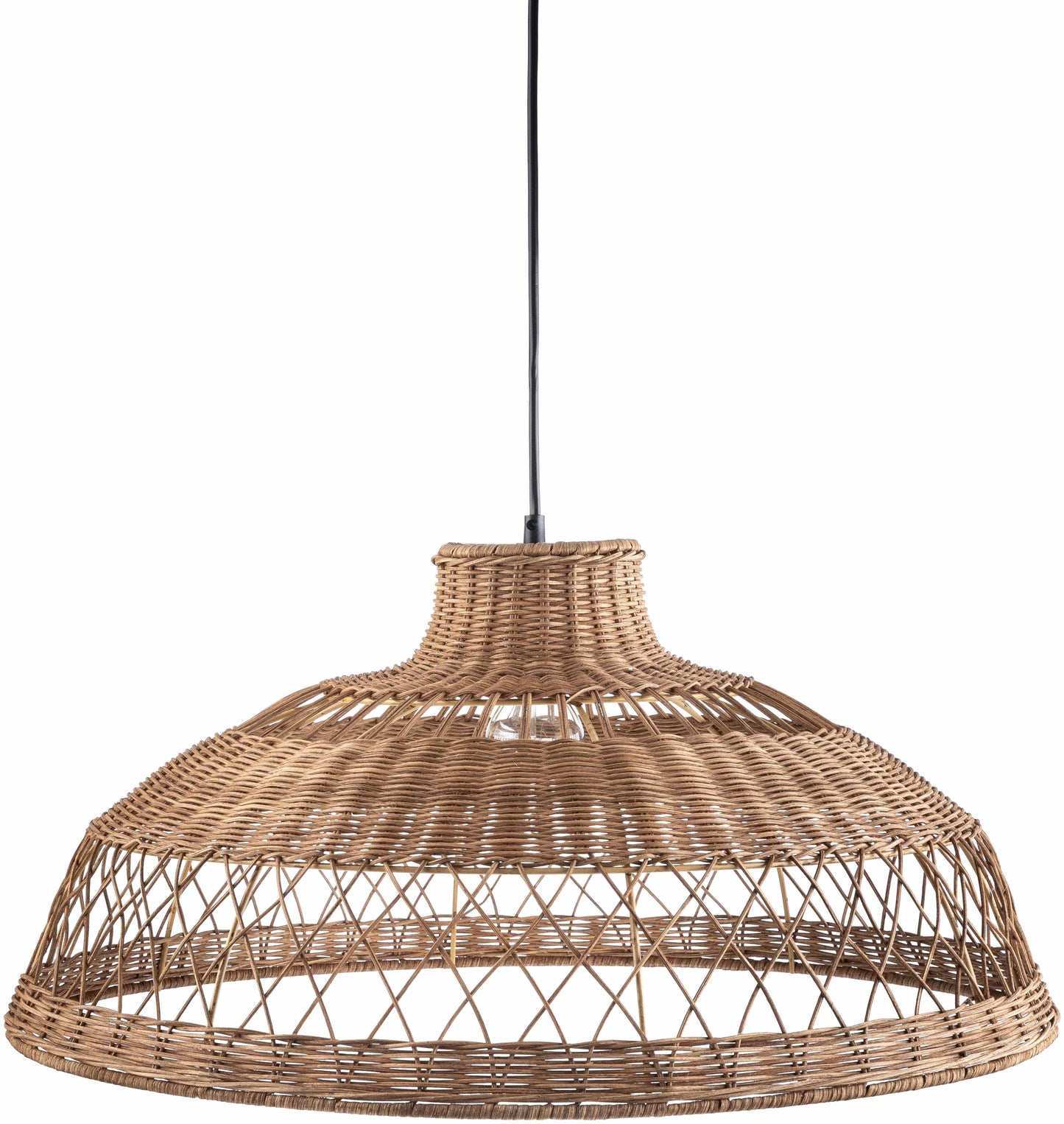 Rattan Woven Pendant Light - Boutique Rugs