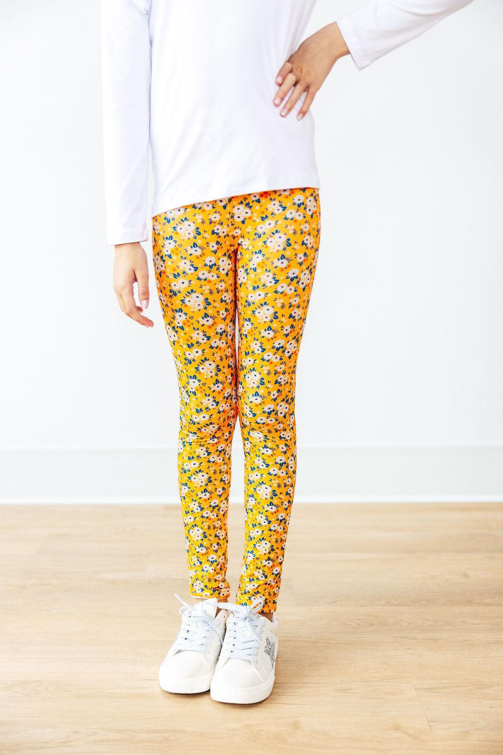 Fall Floral Leggings - Mila & Rose ®