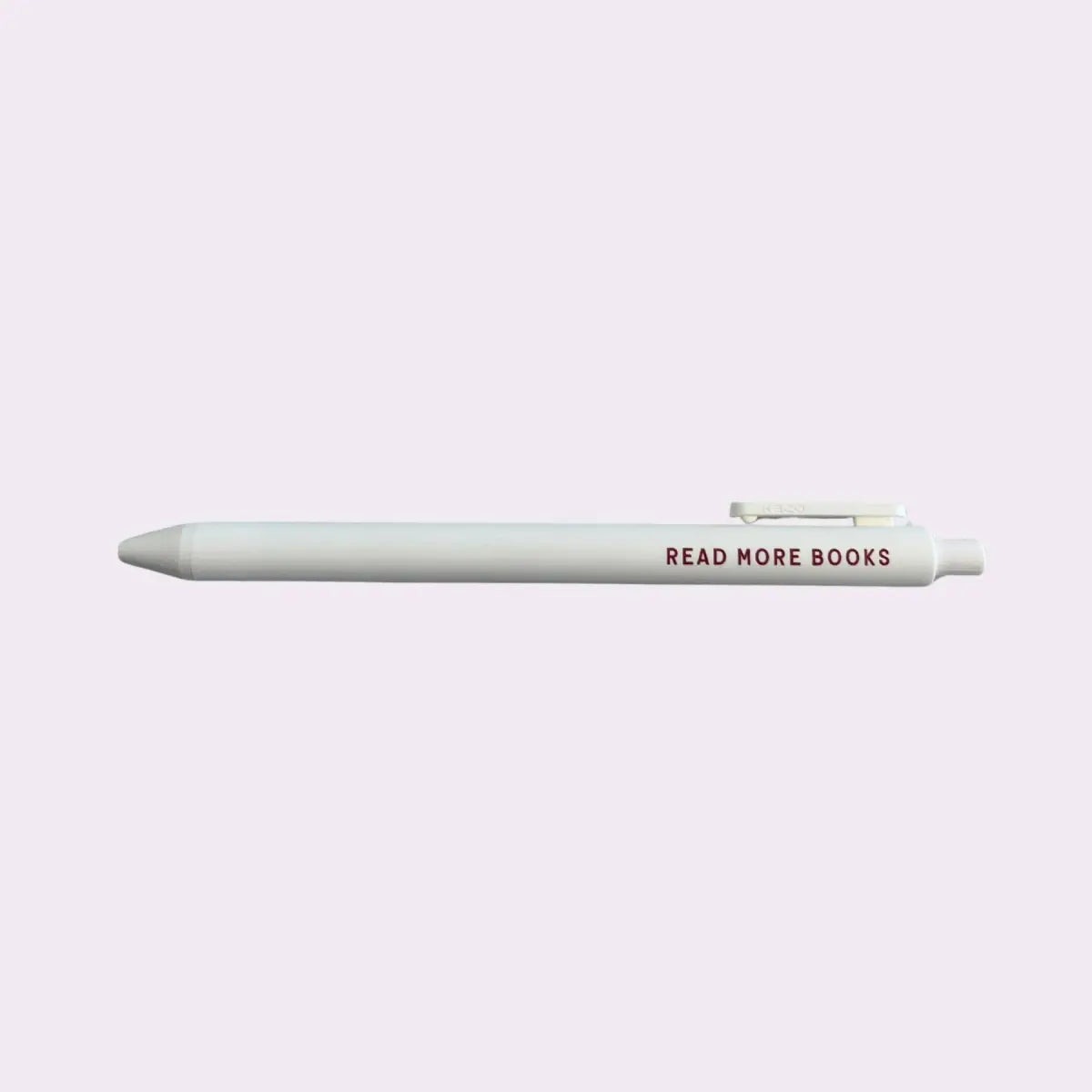 Gel Pen - Read More Books - Bookish Gift - Just Follow Your Art