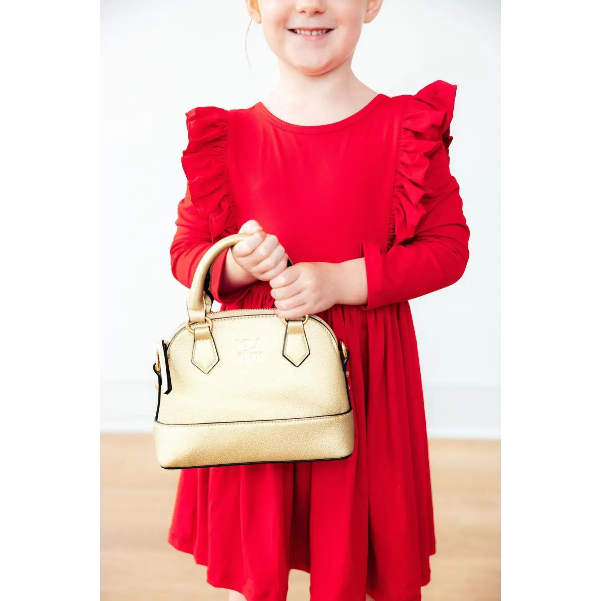 Ruffle Twirl Dress - Red - Mila & Rose ®