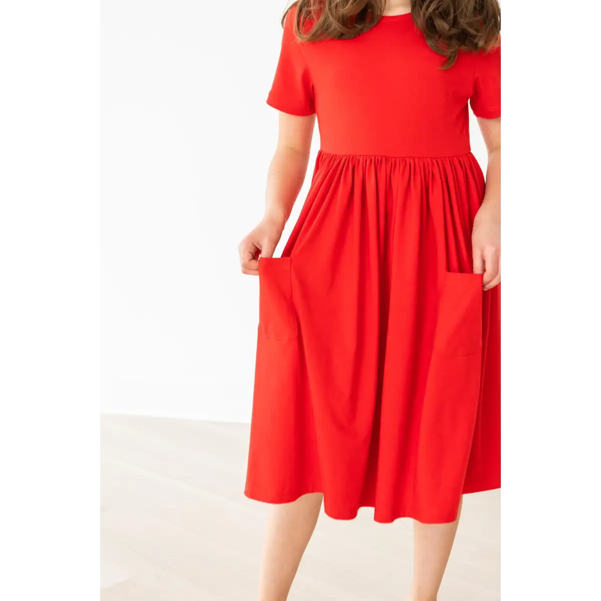 Pocket Twirl Dress - Red - 6-12M - Mila & Rose ®