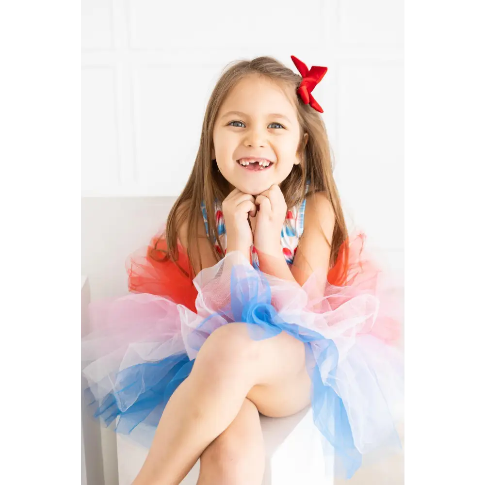 Red White & Cute Tank Tutu Leotard - Mila & Rose ®