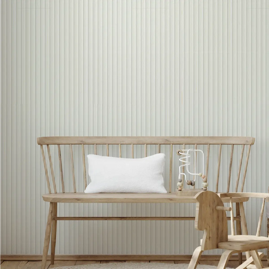 Reeve Wallpaper - Ticking Stripe - by Studio Stephie - Loomwell Home Goods