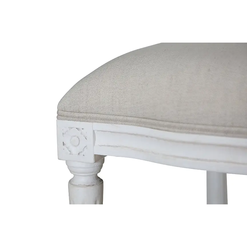 Regent French White Dining Chair - Ave Home
