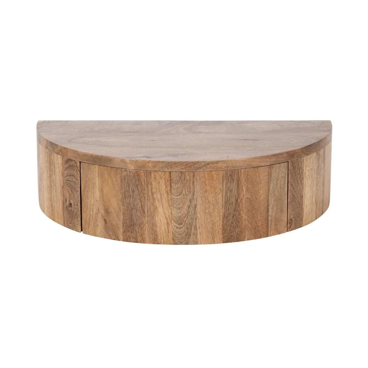Reid Floating Wood Side Table with Drawer - kateandlaurel