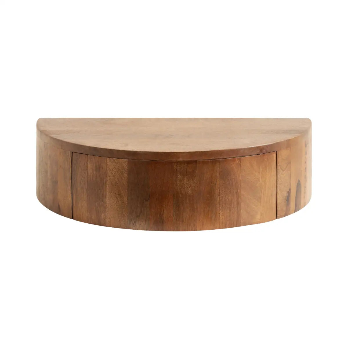 Reid Floating Wood Side Table with Drawer - kateandlaurel