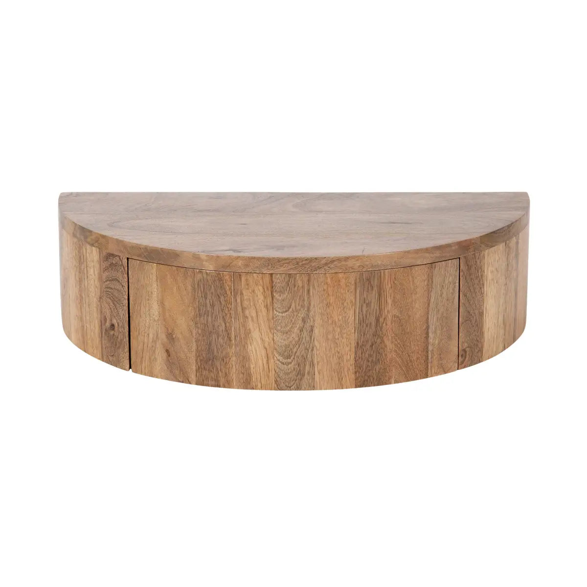 Reid Floating Wood Side Table with Drawer - kateandlaurel