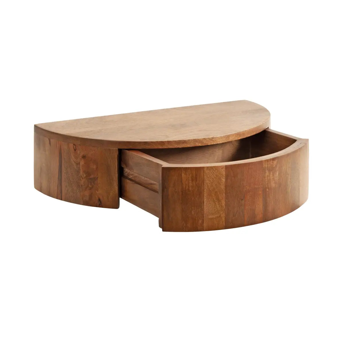 Reid Floating Wood Side Table with Drawer - kateandlaurel