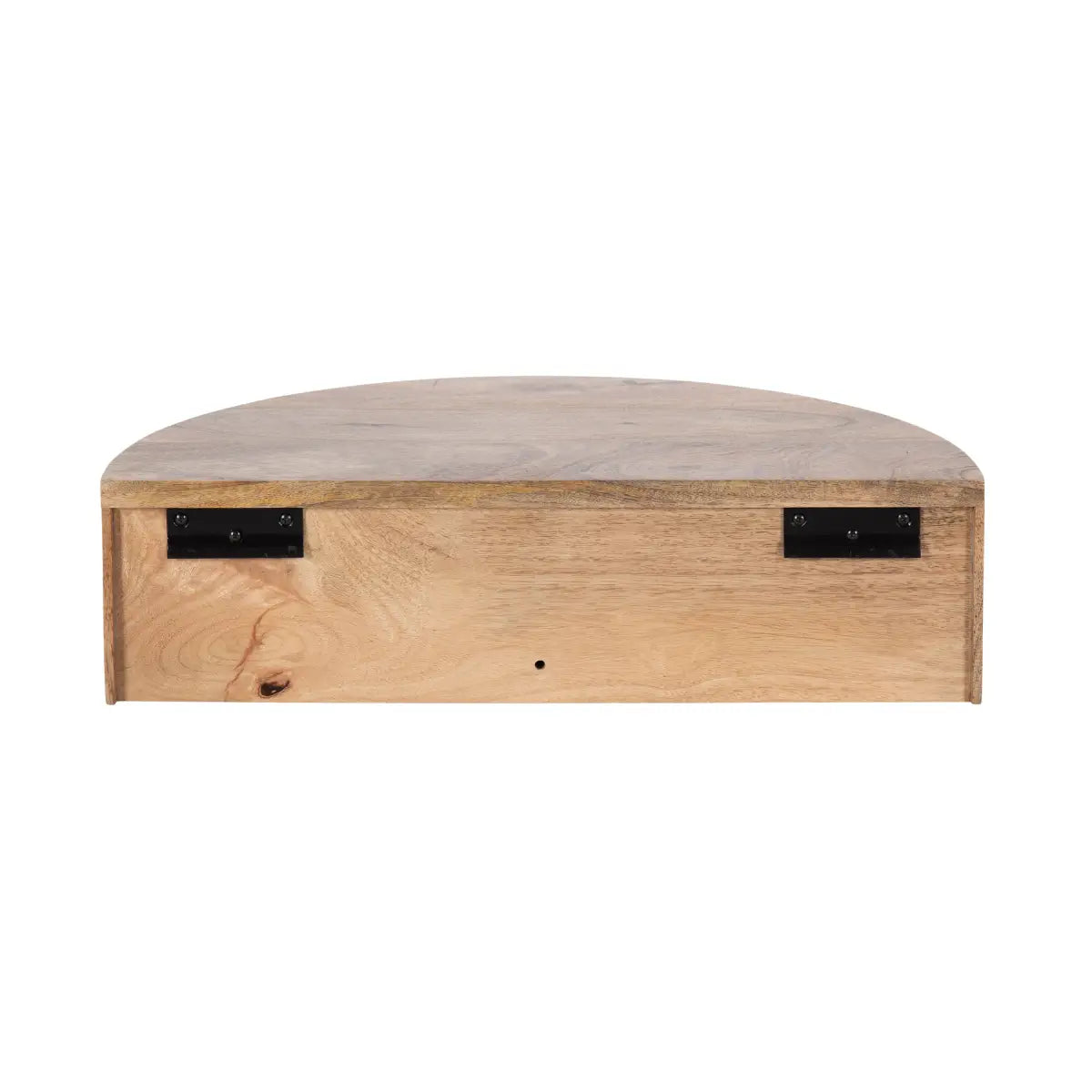 Reid Floating Wood Side Table with Drawer - kateandlaurel
