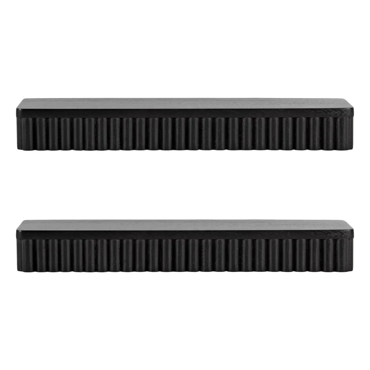 Reid Ribbed Floating Shelves - Set of 2 - kateandlaurel