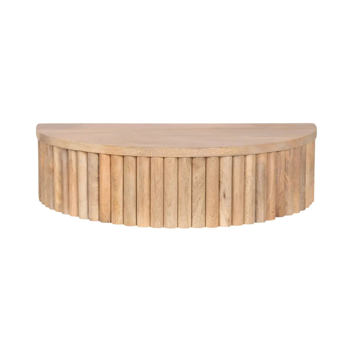 Reid Ribbed Floating Side Table - kateandlaurel