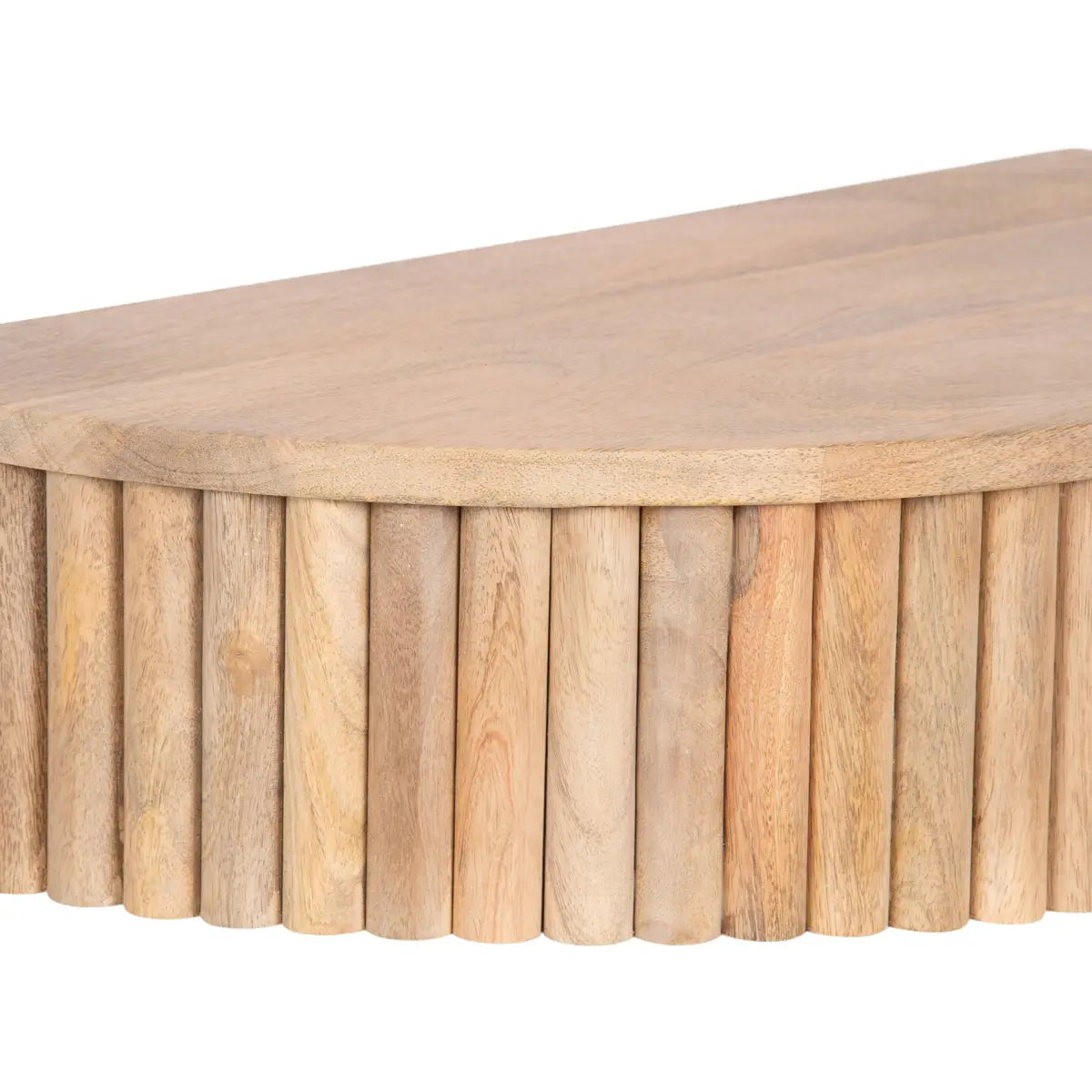 Reid Ribbed Floating Side Table - kateandlaurel