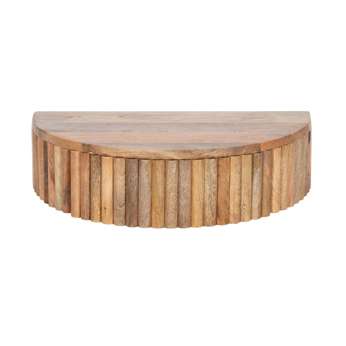 Reid Ribbed Floating Side Table - kateandlaurel