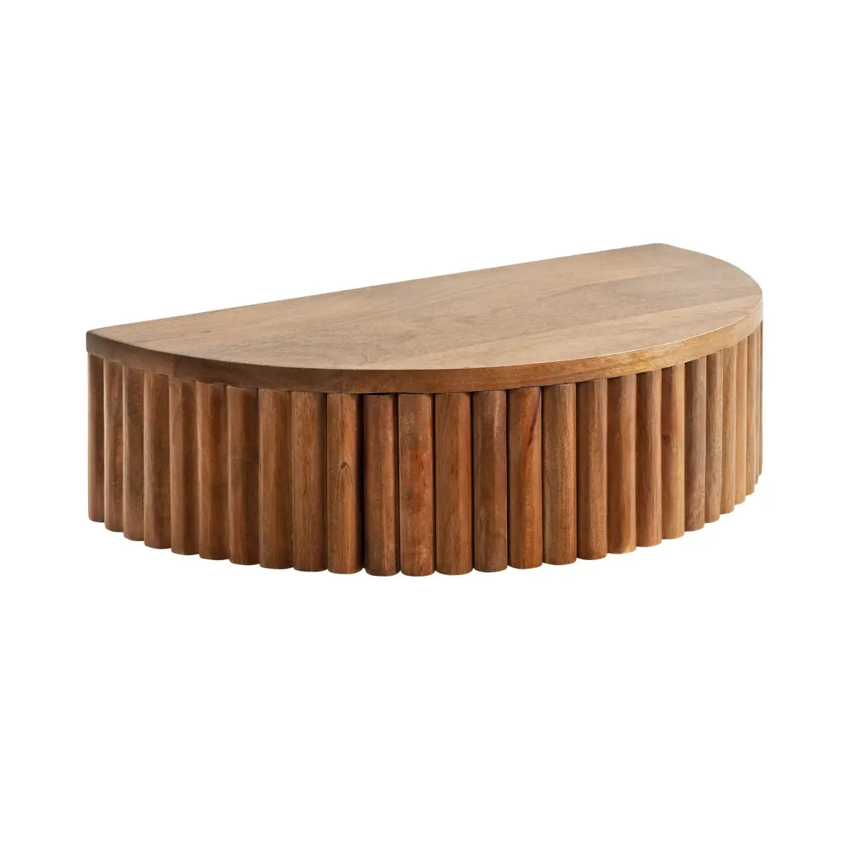Reid Ribbed Floating Side Table - kateandlaurel