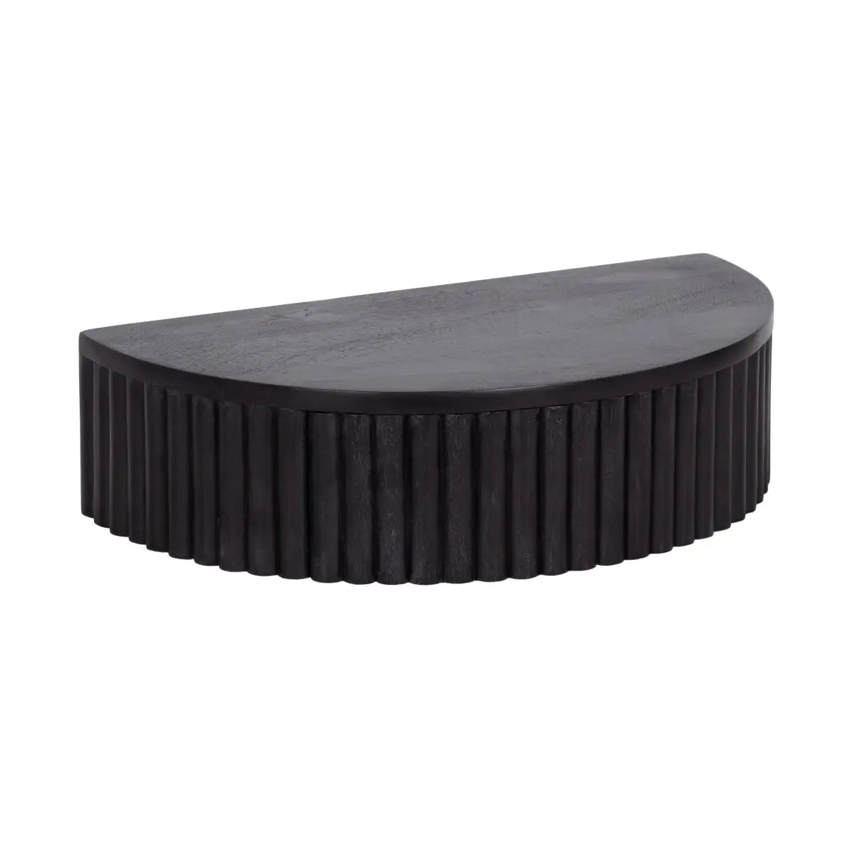 Reid Ribbed Floating Side Table - kateandlaurel