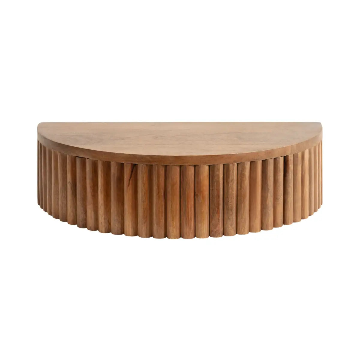 Reid Ribbed Floating Side Table - kateandlaurel