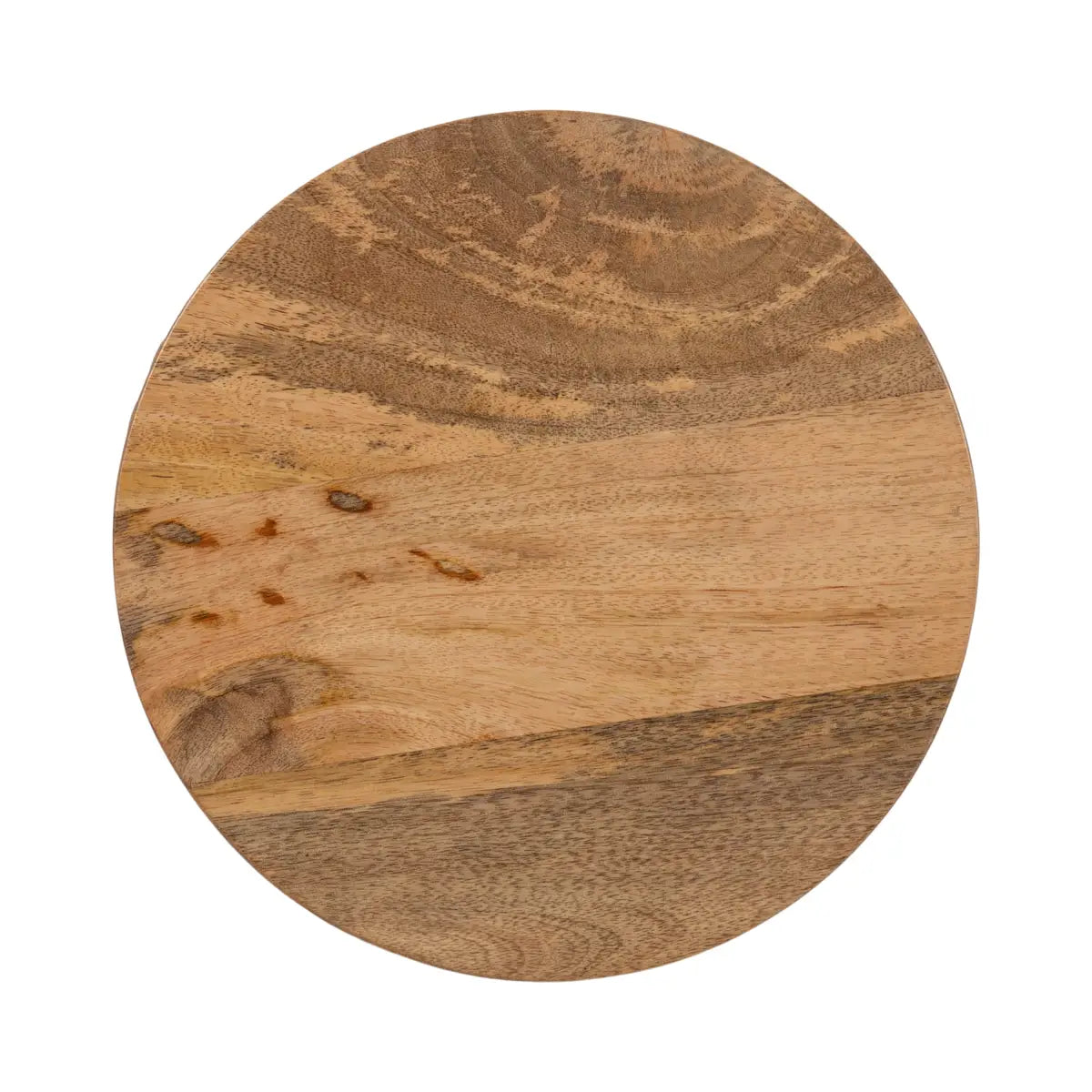 Reid Wood Pillar Side Table - kateandlaurel