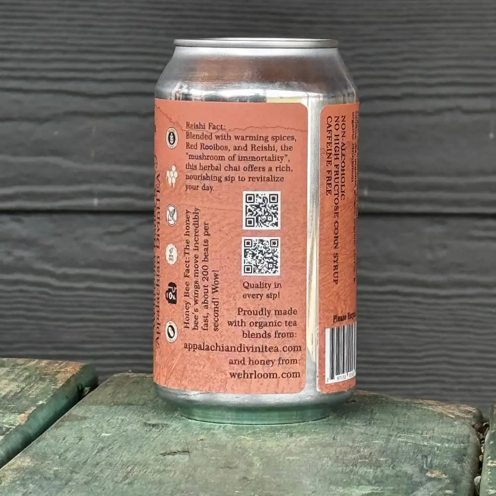 Reishi Rooibos Organic Tea w/ Honey - Wehrloom Honey