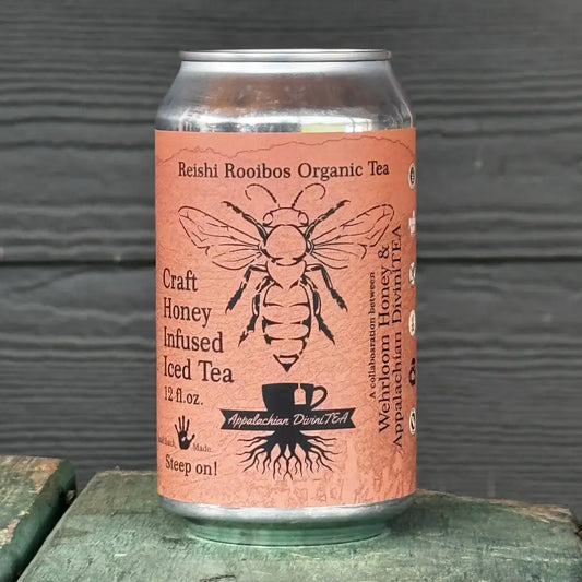 Reishi Rooibos Organic Tea w/ Honey - Wehrloom Honey