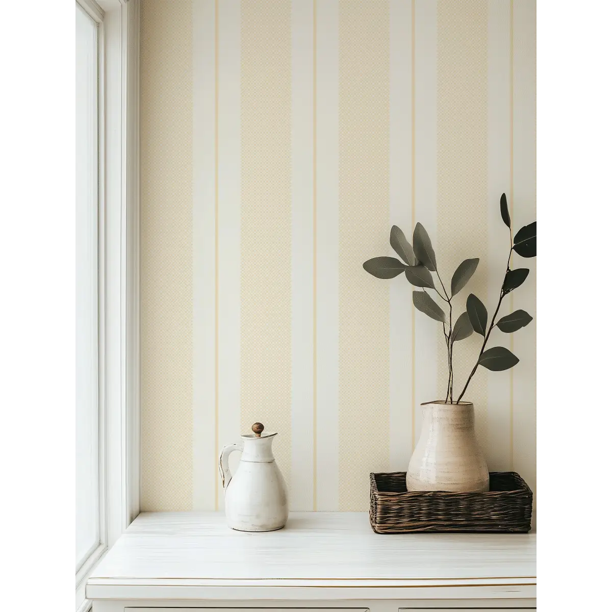 Remington Wallpaper - Bold Stripe - by Hufton Studio - Loomwell Home Goods