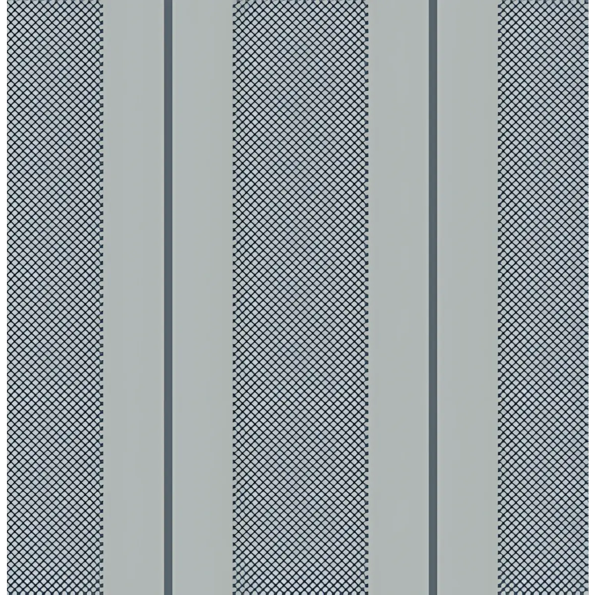 Remington Wallpaper - Bold Stripe - by Hufton Studio - Sample 1 foot by 1 foot / Dark Blue - Loomwell Home Goods