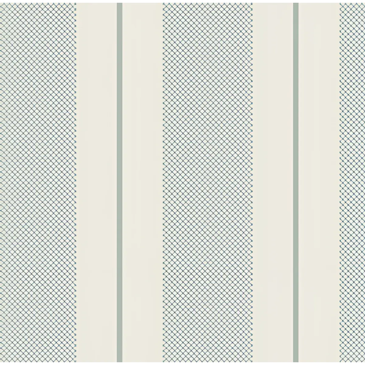 Remington Wallpaper - Bold Stripe - by Hufton Studio - Sample 1 foot by 1 foot / Sage - Loomwell Home Goods