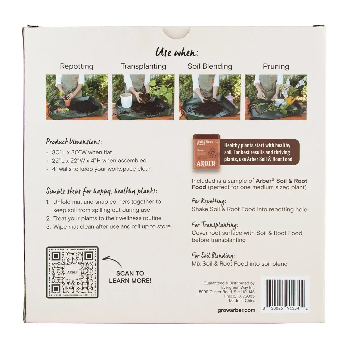 Repotting Mat - Eco-Friendly Plant Care - House Plant Shop