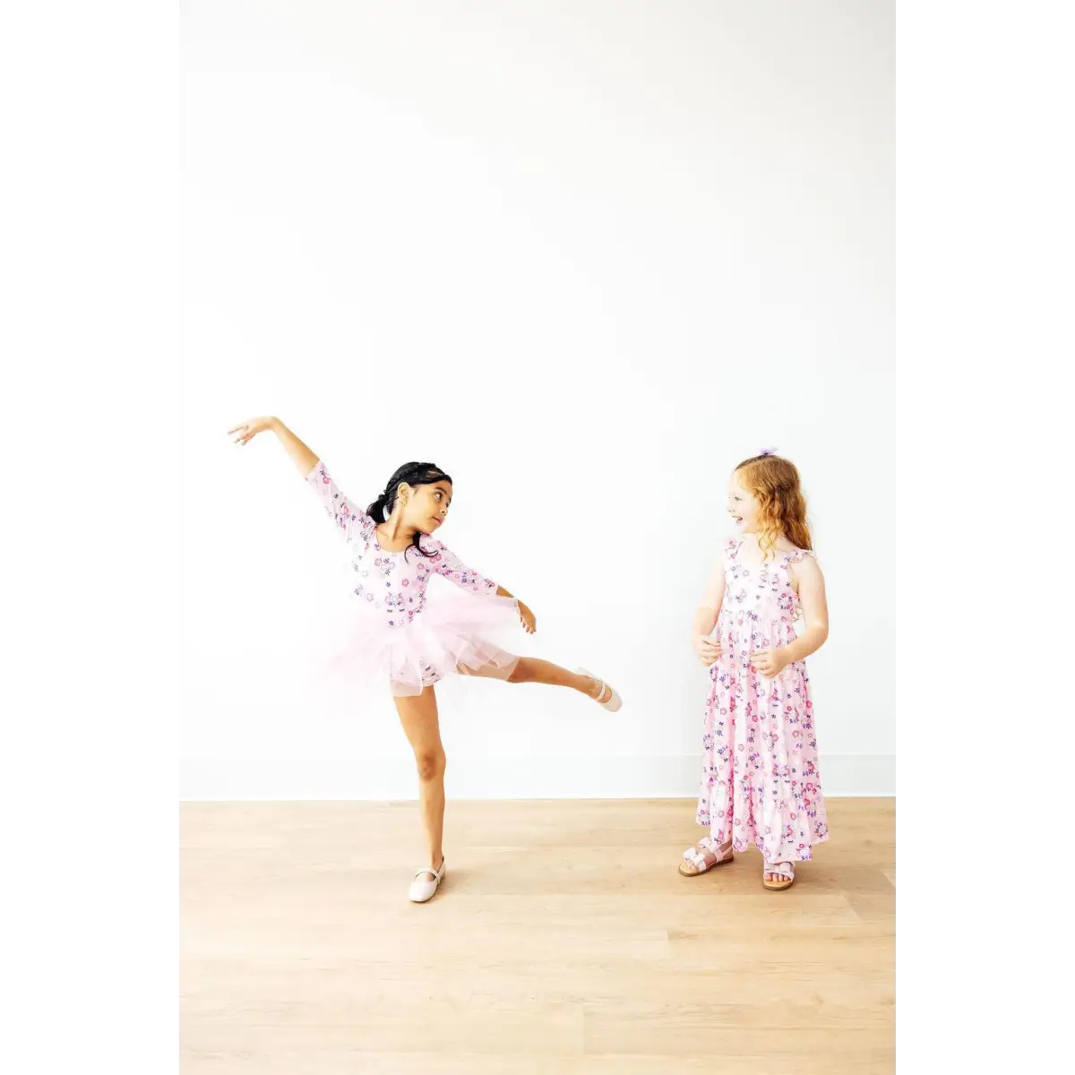 Retro Daydream 3/4 Sleeve Tutu Leotard - Mila & Rose ®