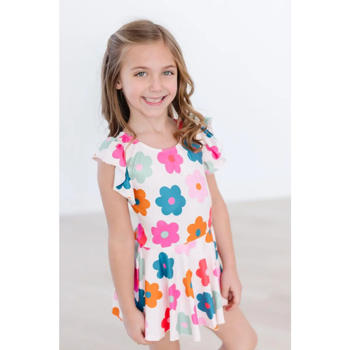 Twirl Leotard - Retro Floral - Mila & Rose ®