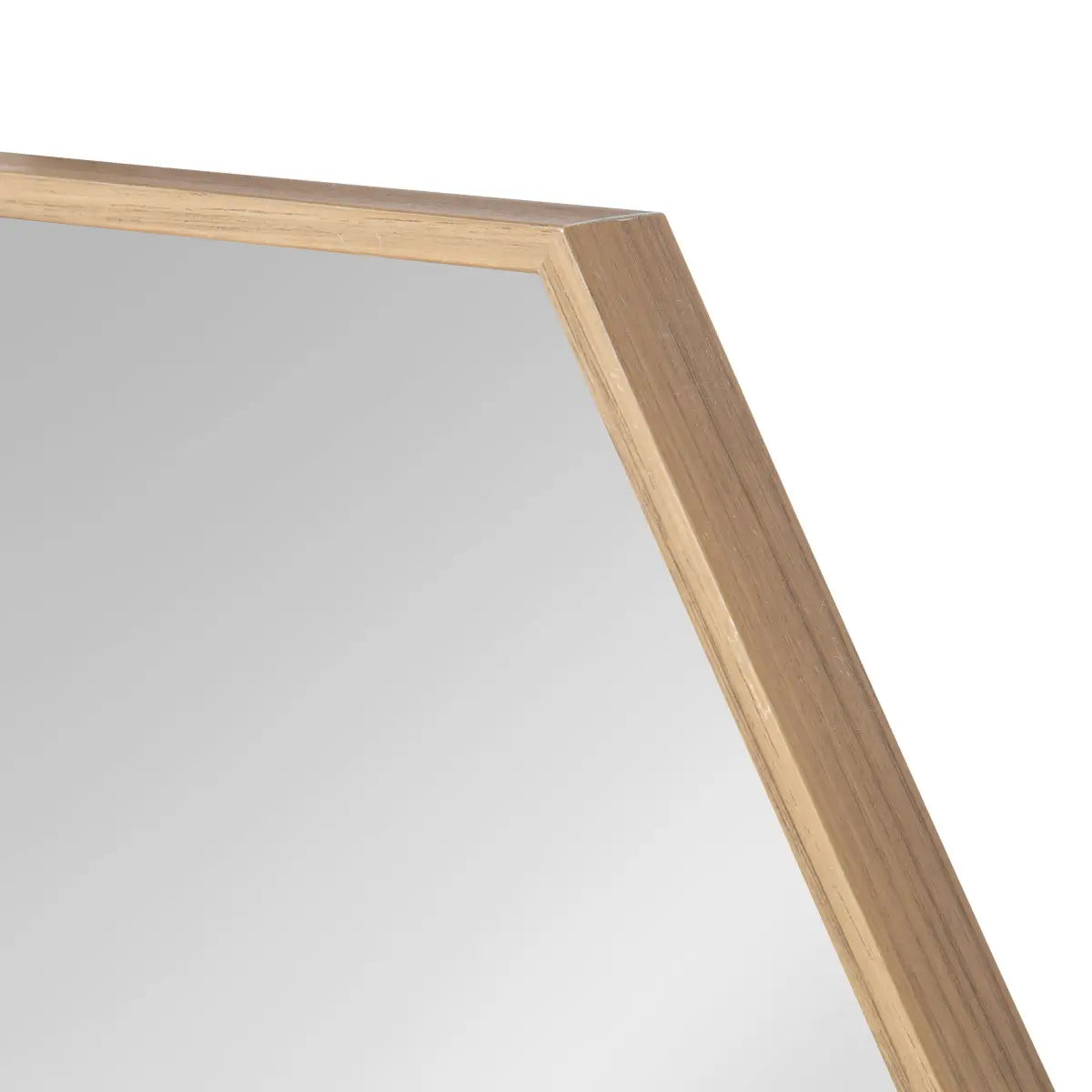 Rhodes Framed Hexagon Wall Mirror - kateandlaurel